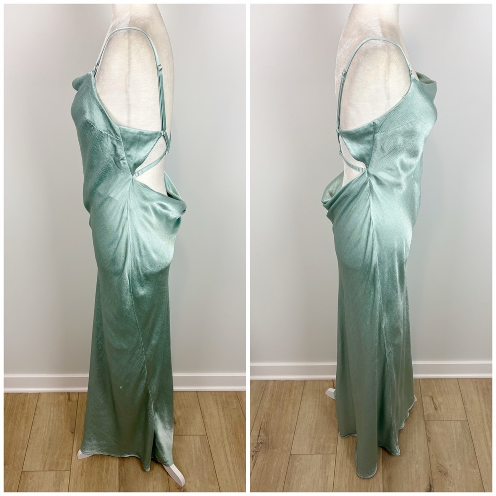 Bec + Bridge Malia Maxi Dress in Seafoam Green Size 8 - Picture 3 of 12